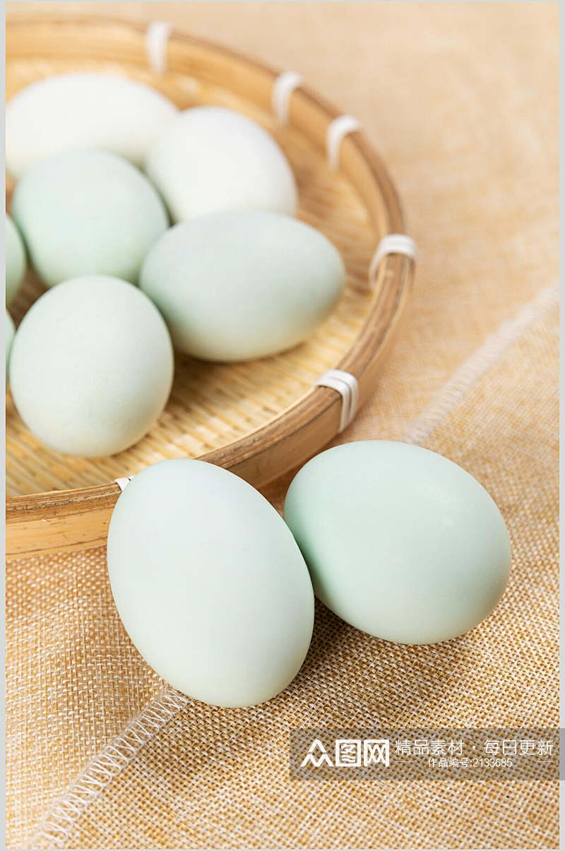 土特产咸鸭蛋食品图片素材