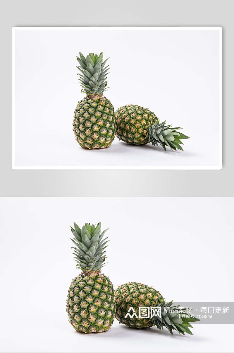 凤梨菠萝水果食品图片素材