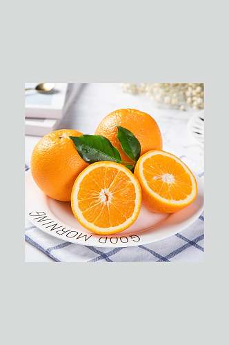 生态水果橙子食品图片