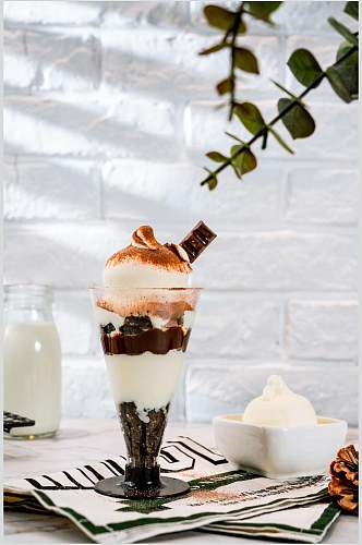 巧克力冰淇淋图片饮美食图片