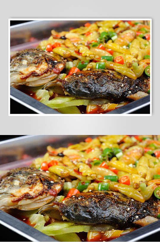 泡椒烤鱼食物图片