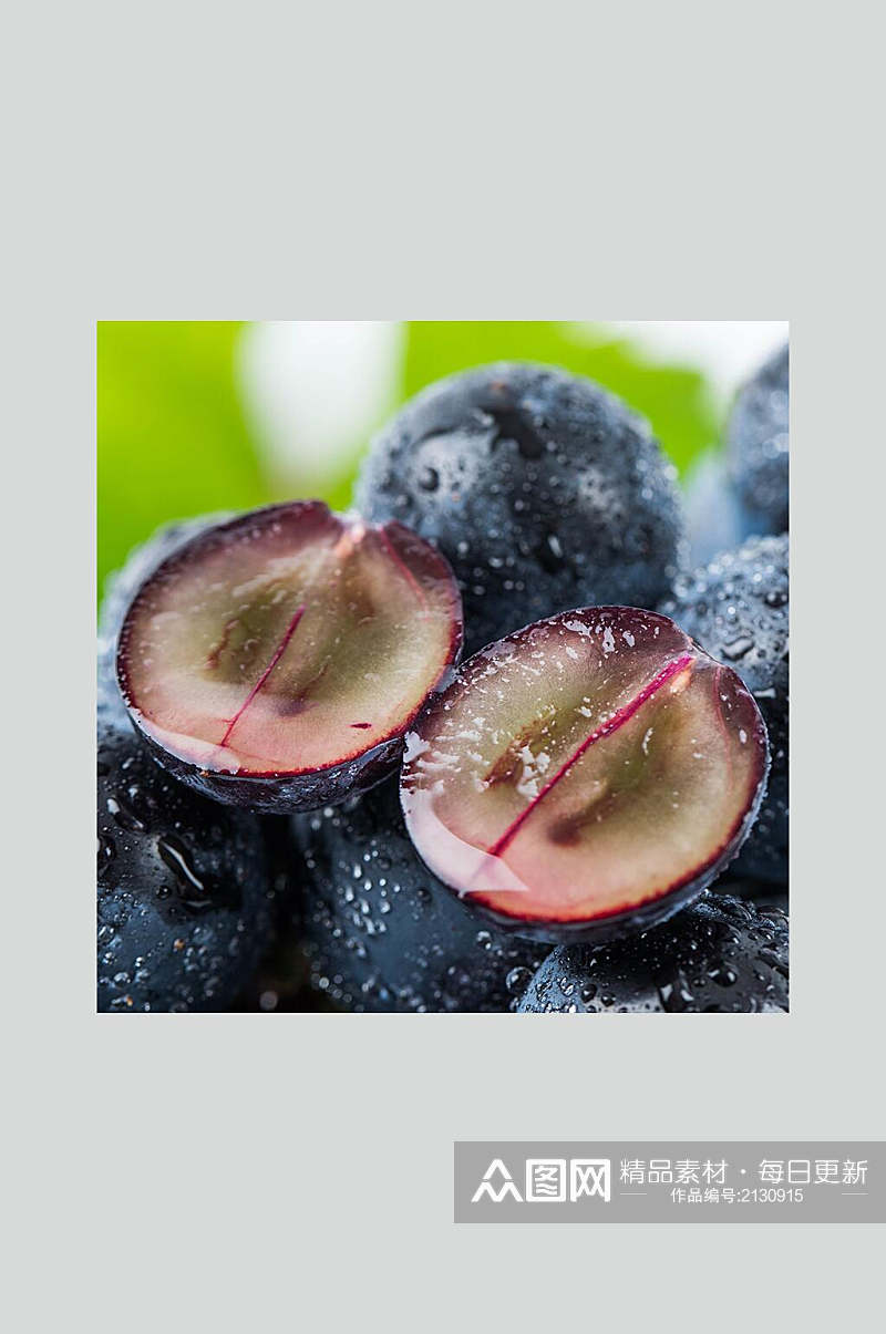 巨峰葡萄美食摄影图片素材