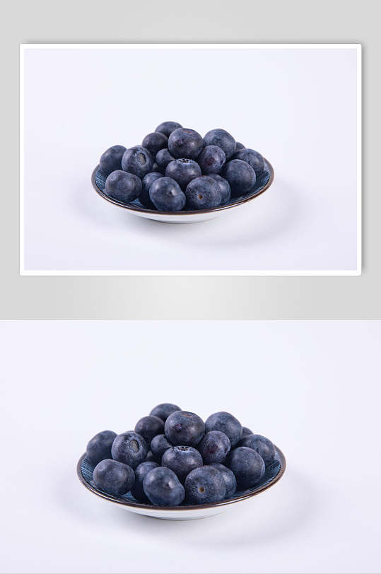 精选蓝莓美食实拍图片