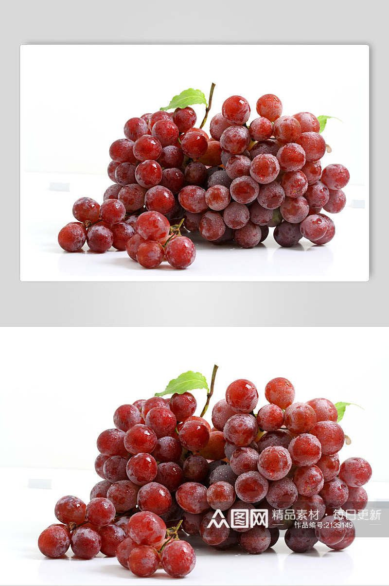 精品红润水果红提美食摄影图片素材