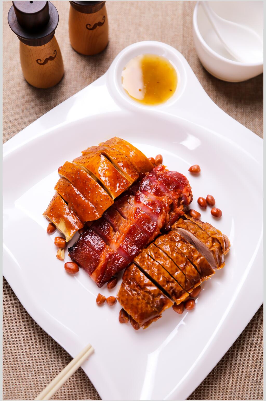 飘香烧鸭摄影图片素材