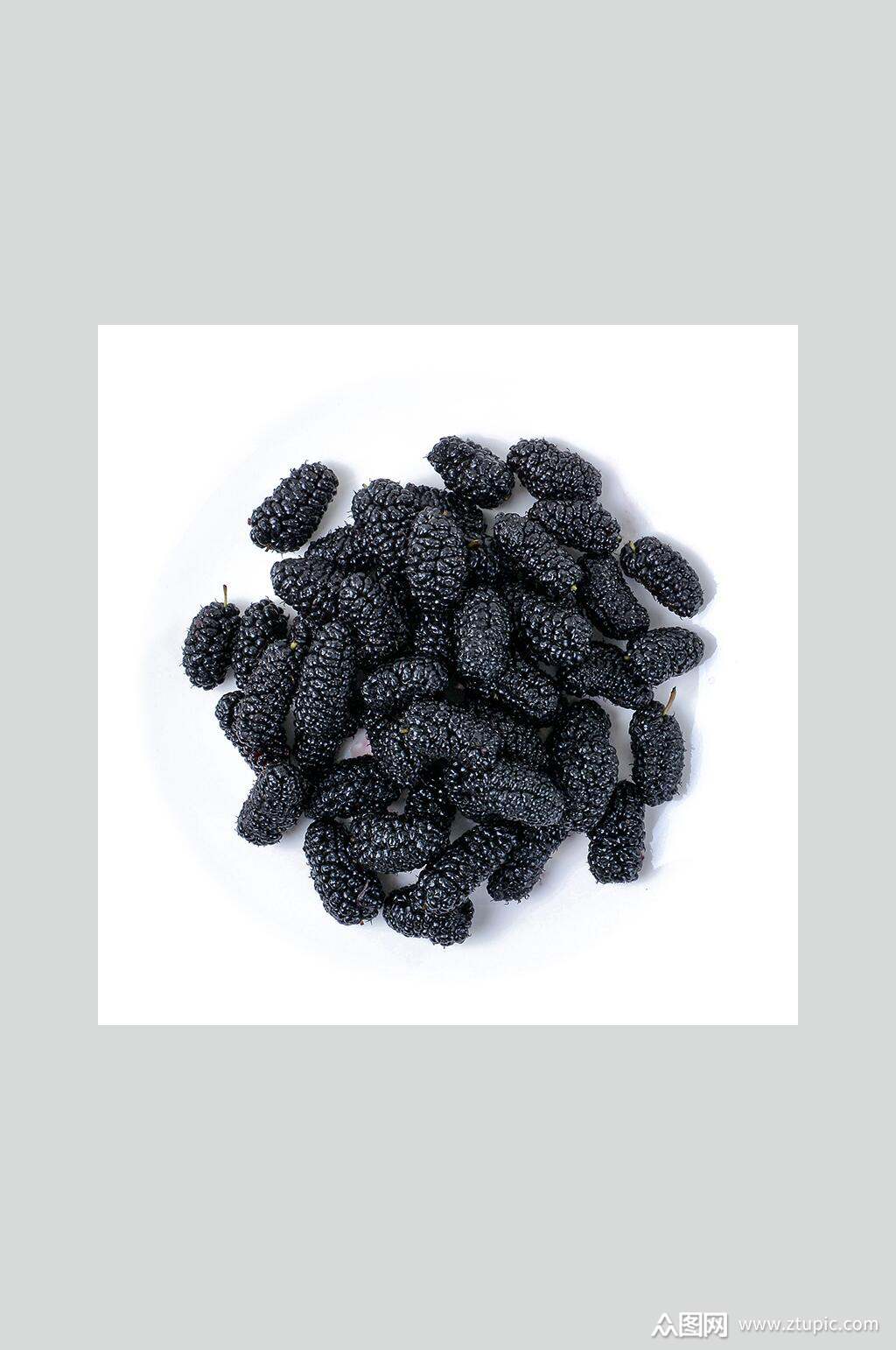 桑葚食品摄影图片