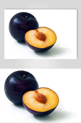 品质黑布李水果食品图片