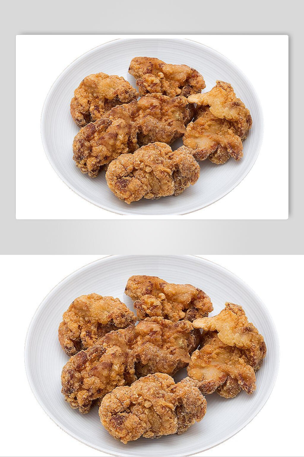 营养美味韩式炸鸡小食高清图片素材