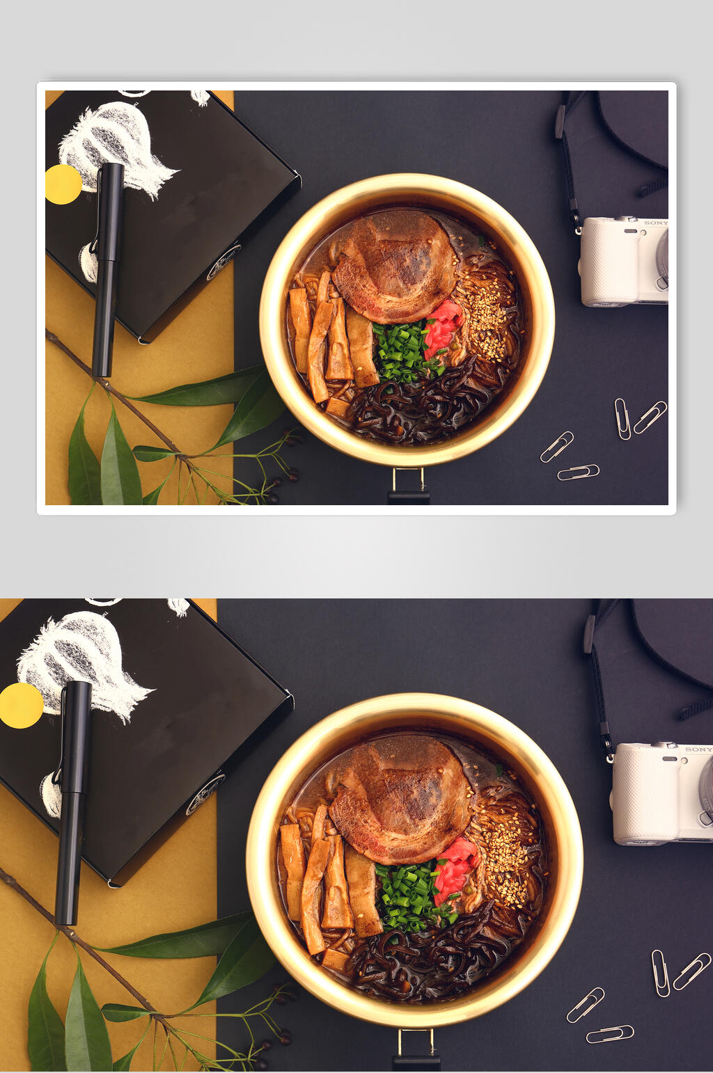香辣美味日式料理摄影图片素材