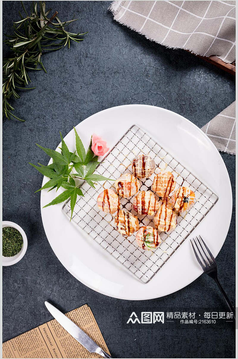 招牌日式料理美食摄影图片素材