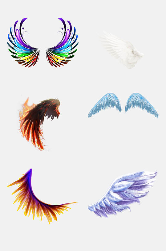 天使翅膀卡通图片-天使翅膀卡通素材下载-众图网