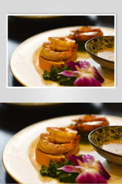 美味海鲜小吃日式料理摄影图片