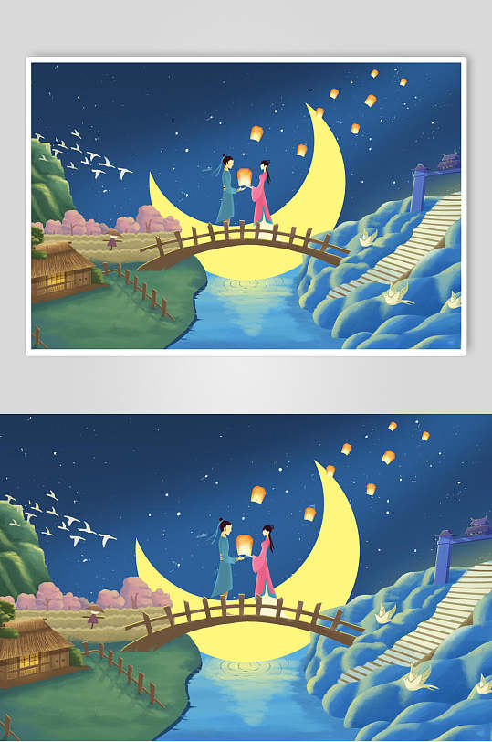 七夕情ppt-七夕情ppt素材-七夕情ppt模板下载-众图网