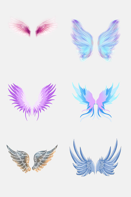 天使翅膀卡通图片-天使翅膀卡通素材下载-众图网