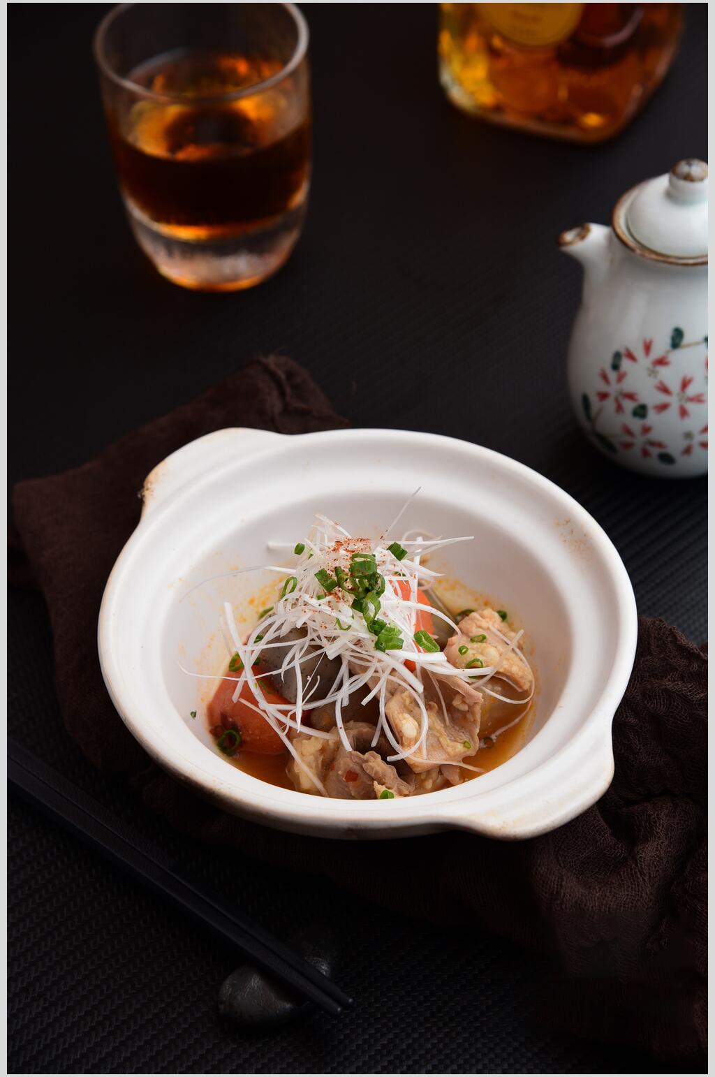 日式料理热菜摄影图片素材