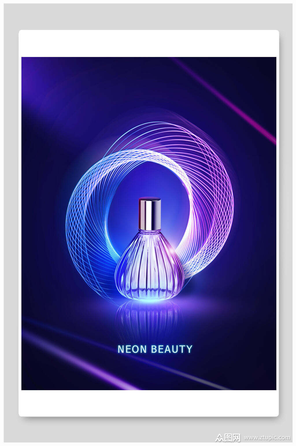 香水美妆背景素材