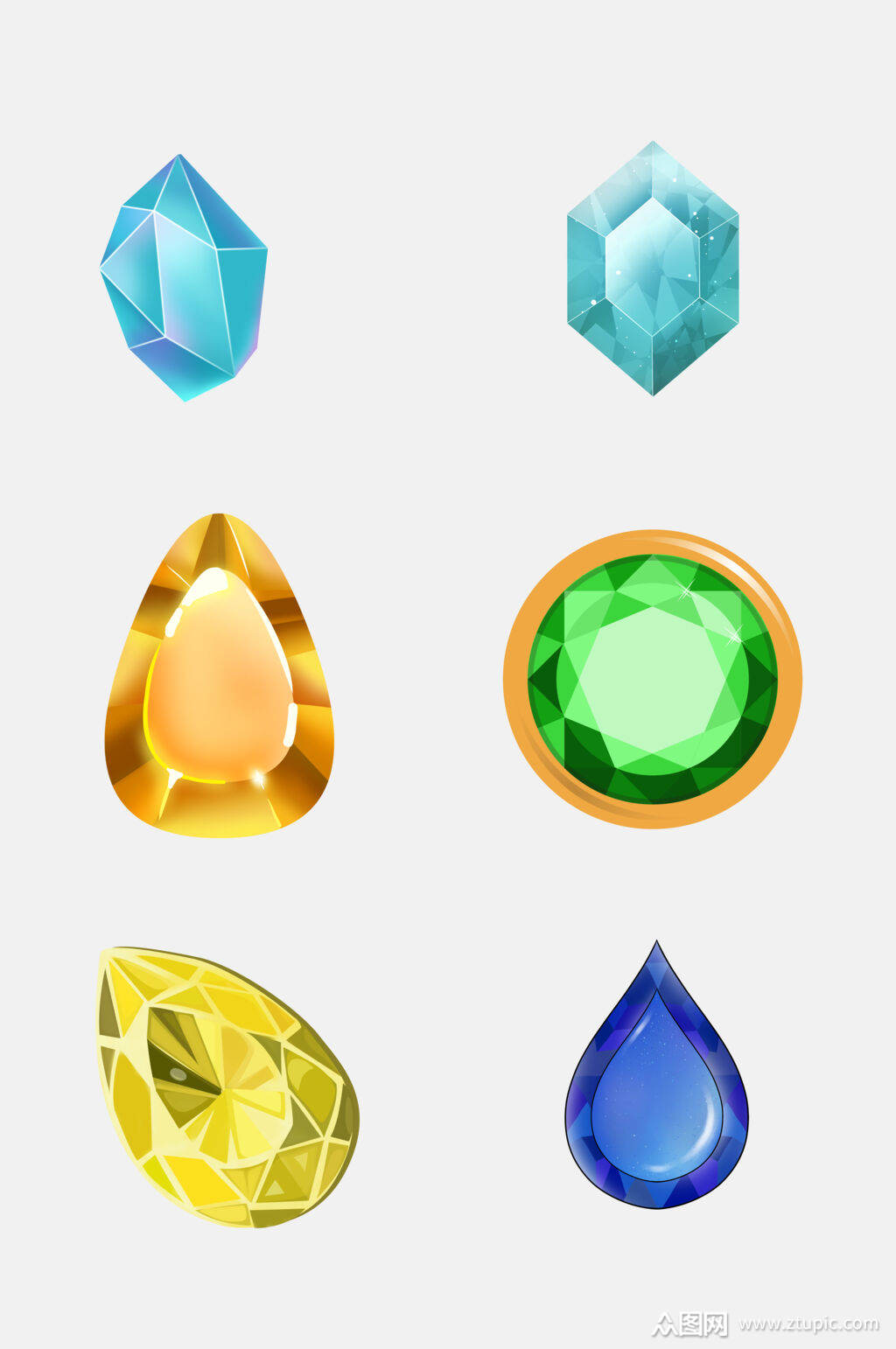 众图网独家提供中式唯美珠宝钻石宝石免抠元素素材免费下载,本作品是