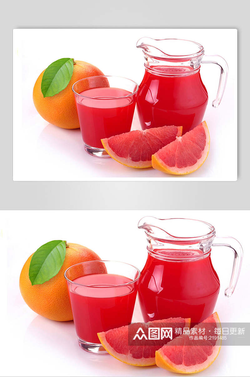 雪橙果汁饮料冷饮食物摄影图片素材