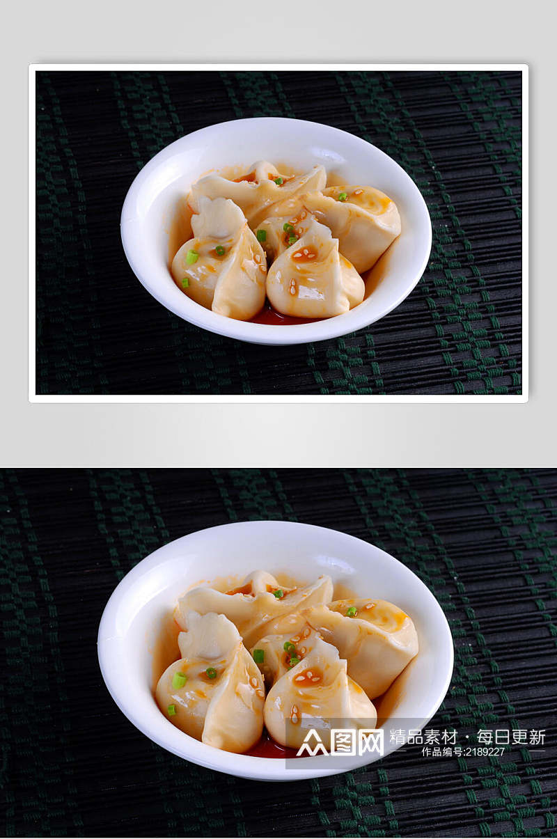 小吃钟水饺食物图片素材