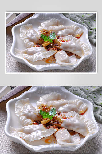 点心美味饺子食品高清图片