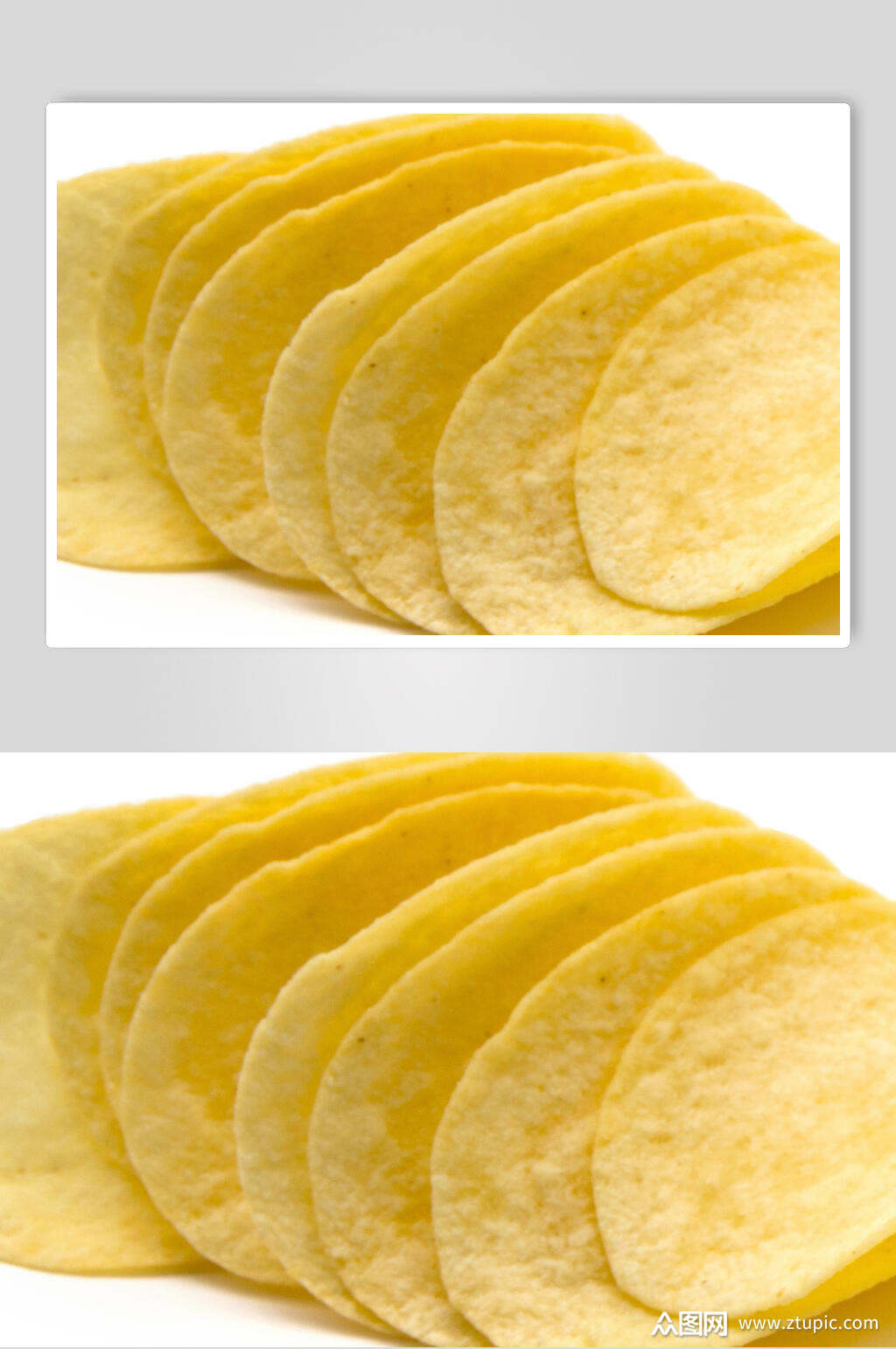金黄美味薯片美食食品图片素材