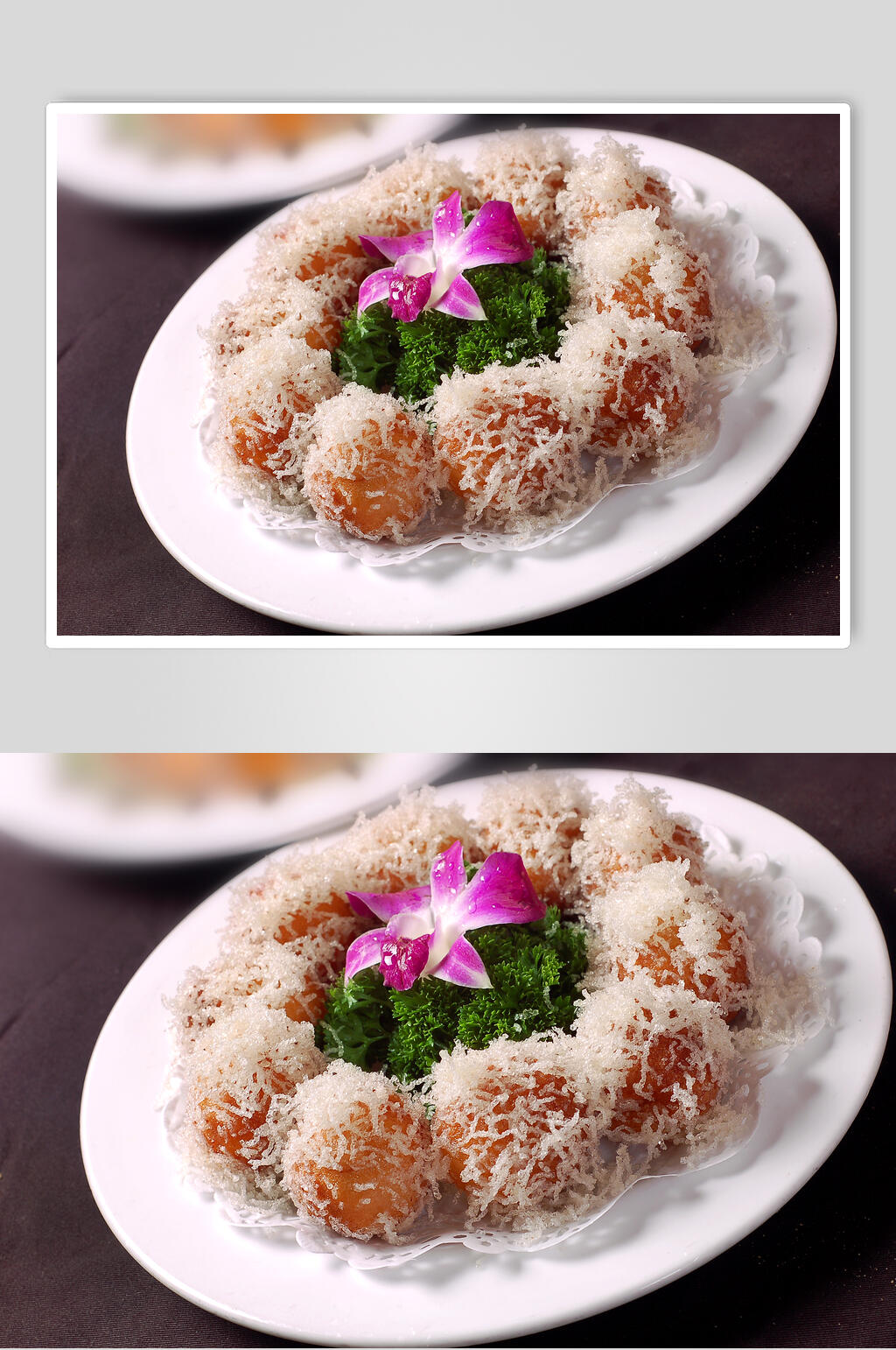 小吃雪衣凤球食物图片素材