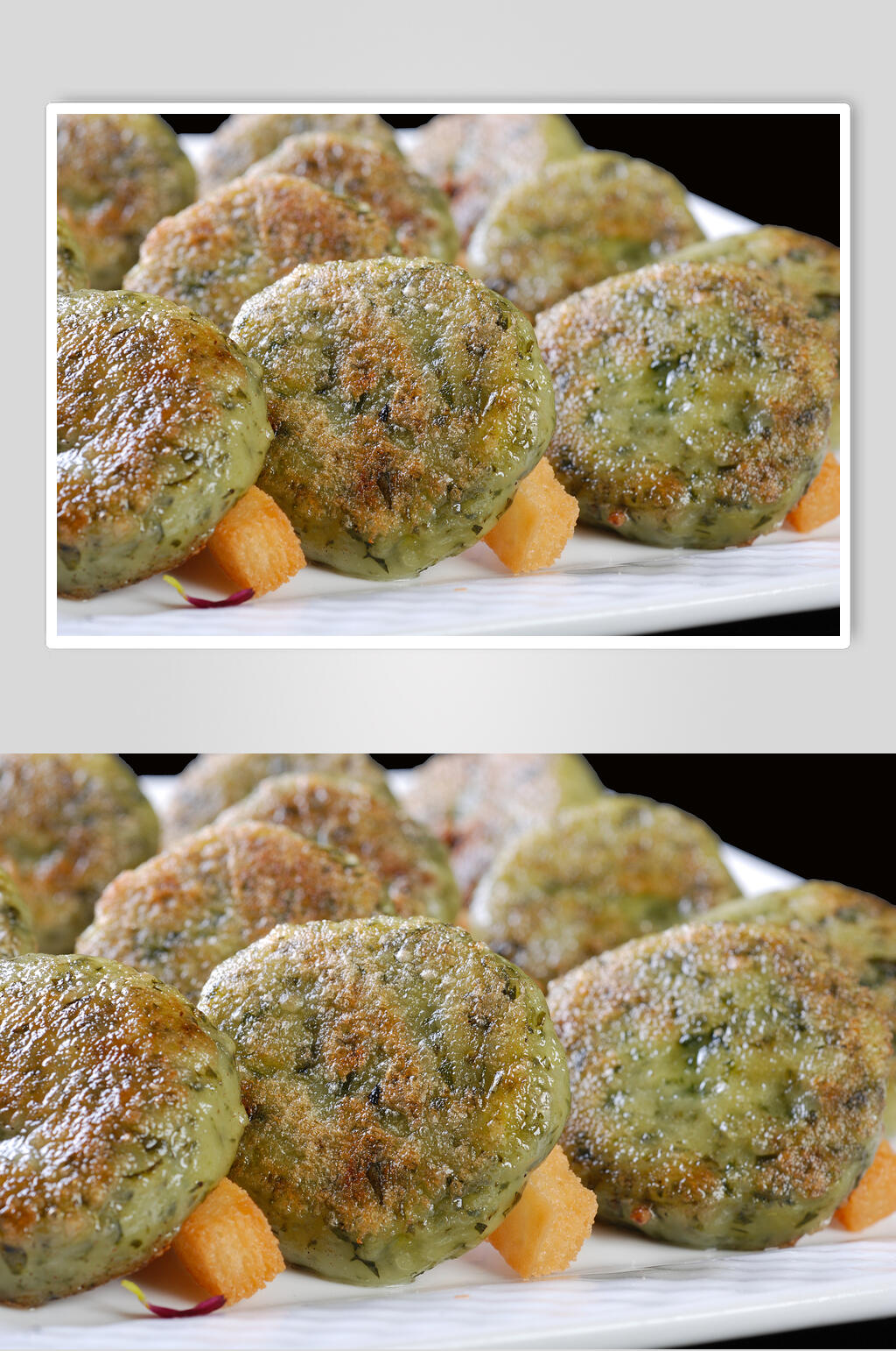 飘香四溢小吃野菜馅饼美食高清图片素材