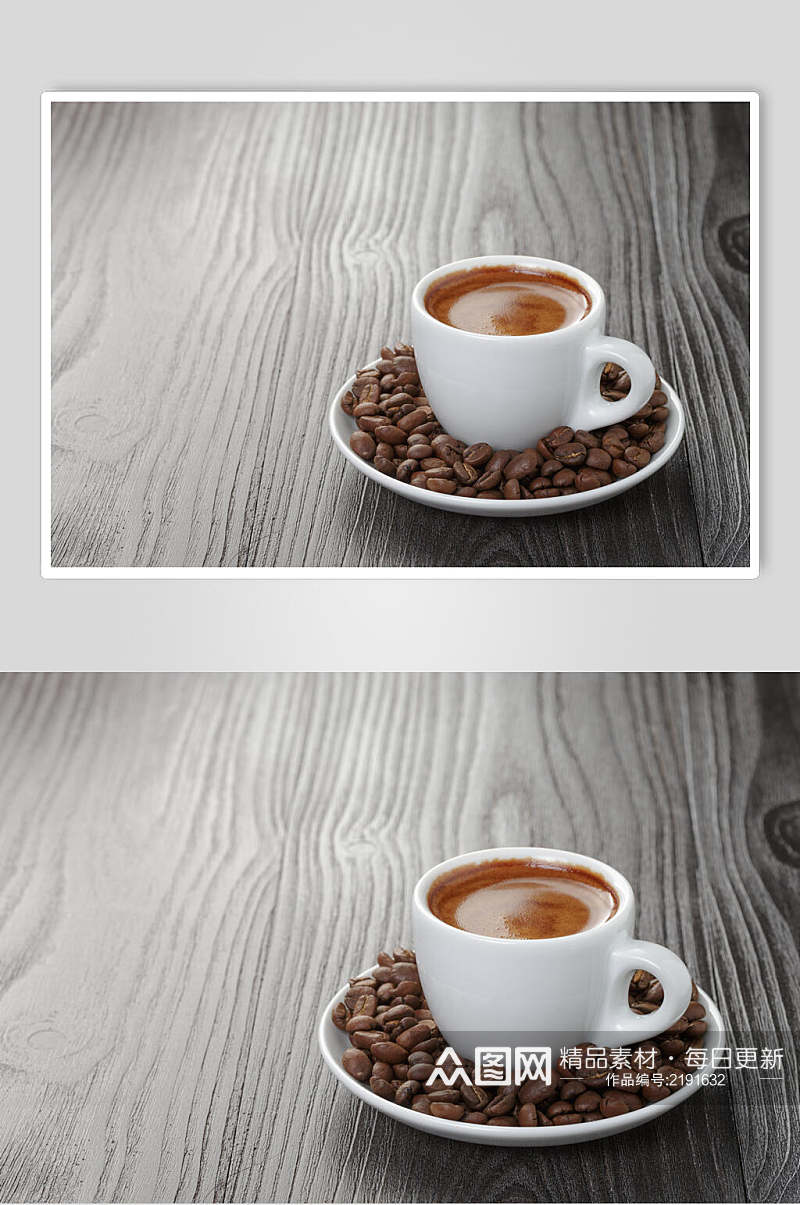 木纹背景下午茶咖啡海报食品摄影图片素材