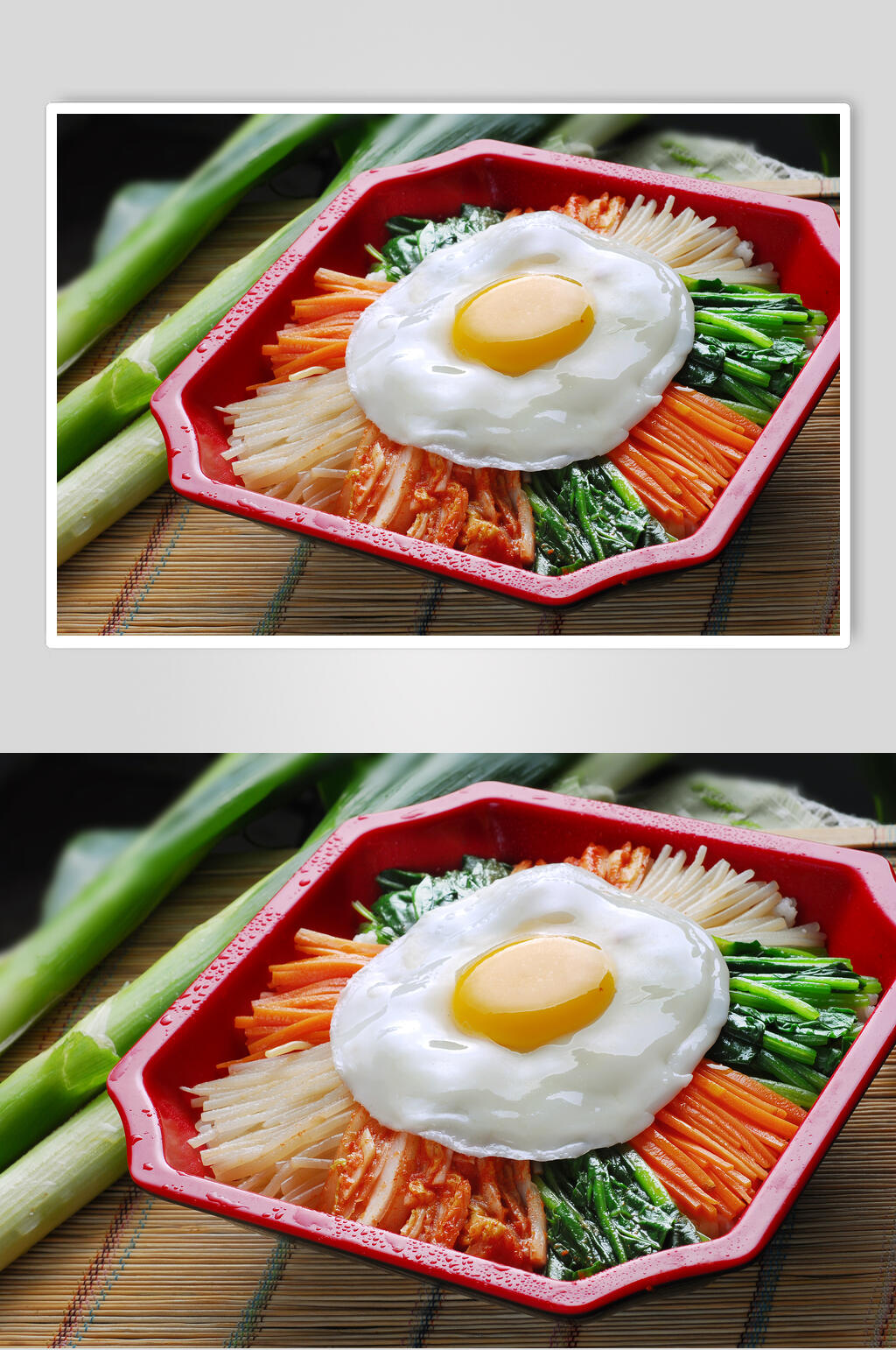 异国美食韩式拌饭食品图片素材