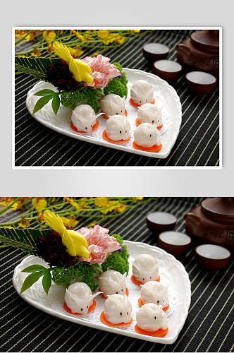 水晶玉兔饺食品图片