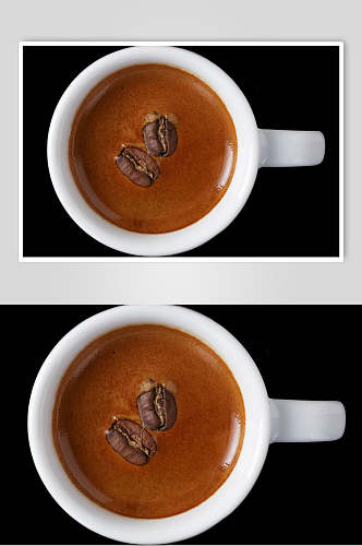 简约咖啡海报食品摄影图片