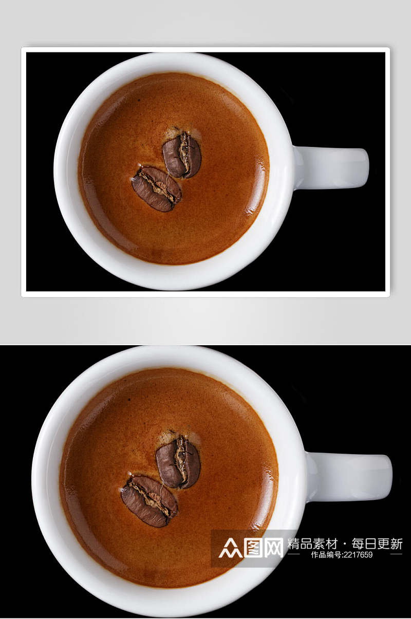 简约咖啡海报食品摄影图片素材