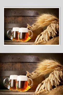 精酿啤酒饮料冷饮食物高清图片