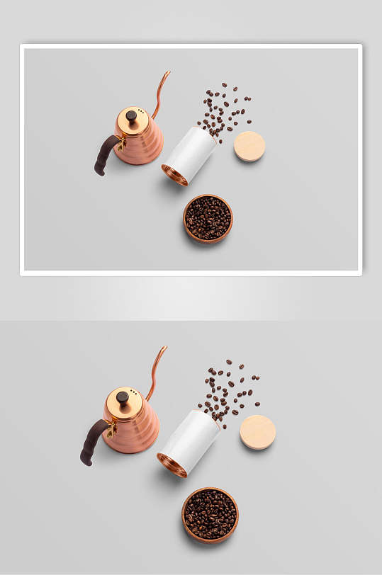 简洁品牌咖啡素材