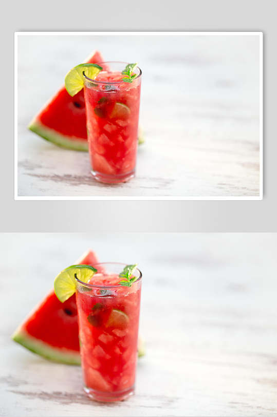 西瓜饮料冷饮食物高清图片