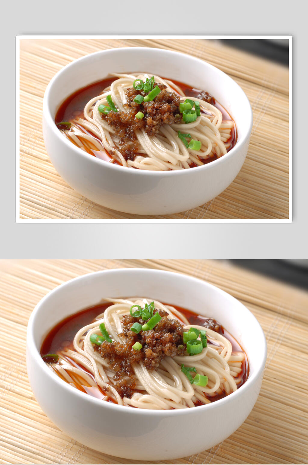 新鲜小吃担担面美食图片素材