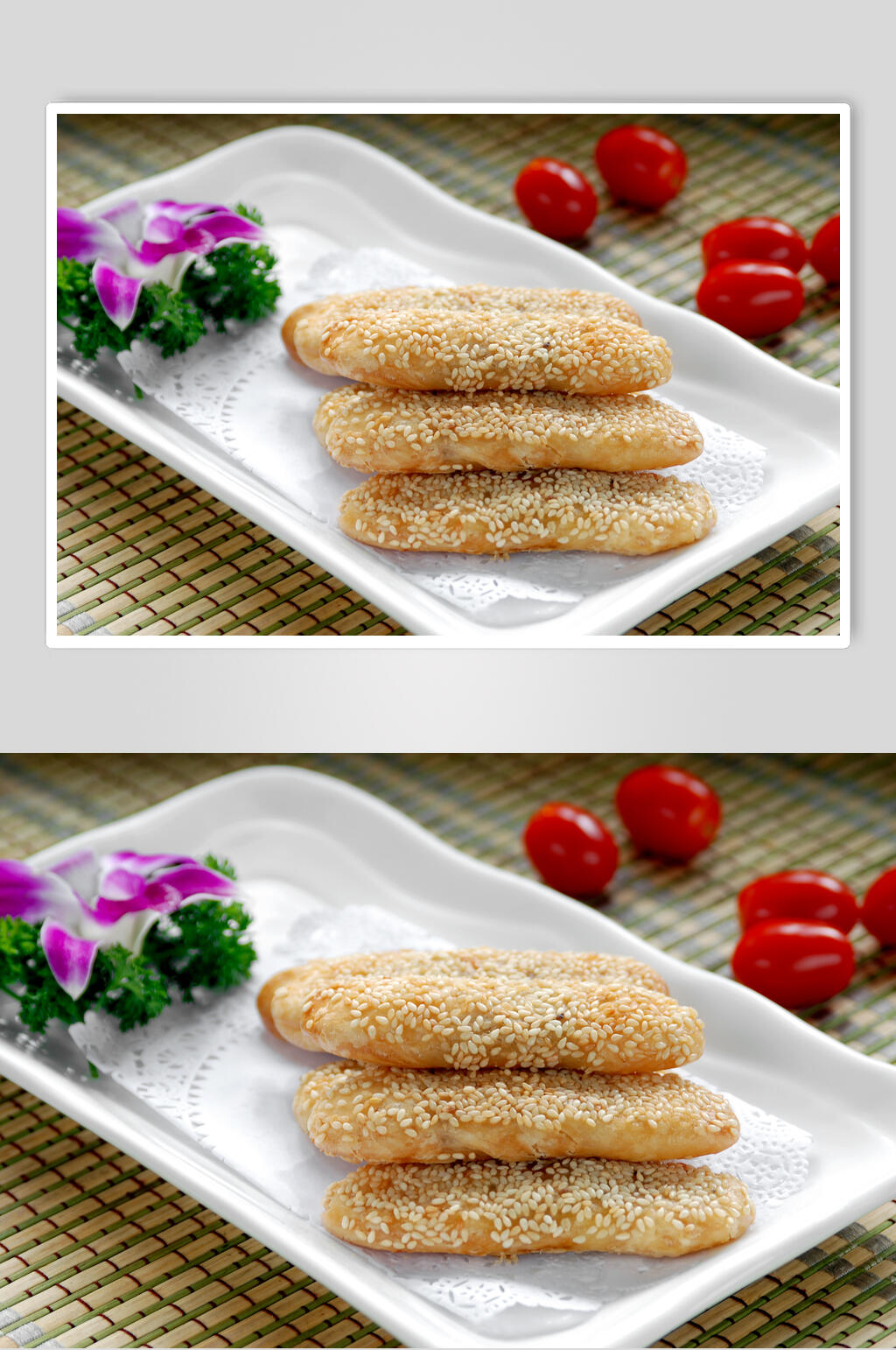 飘香香芋肉松酥食品高清图片素材