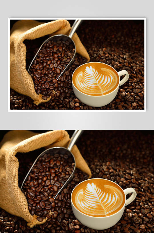 创意时尚咖啡海报食品摄影图片