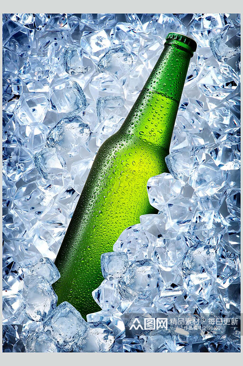 冰镇啤酒饮料冷饮食物摄影图片素材