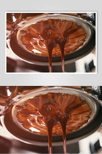 创意咖啡海报食品特写图片