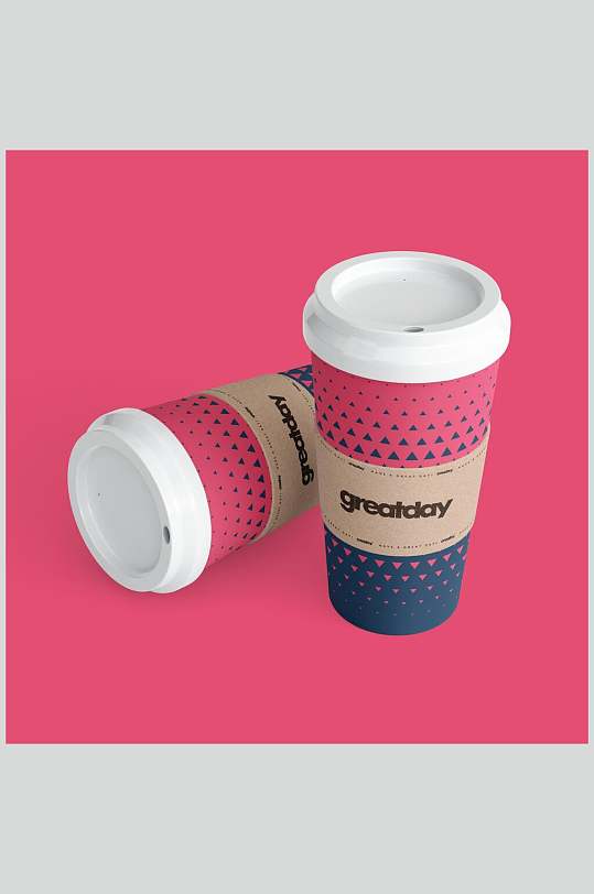 高档绚丽珍珠奶茶杯样机