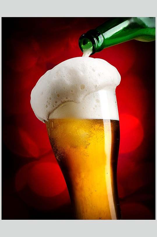 冰镇啤酒饮料冷饮图片