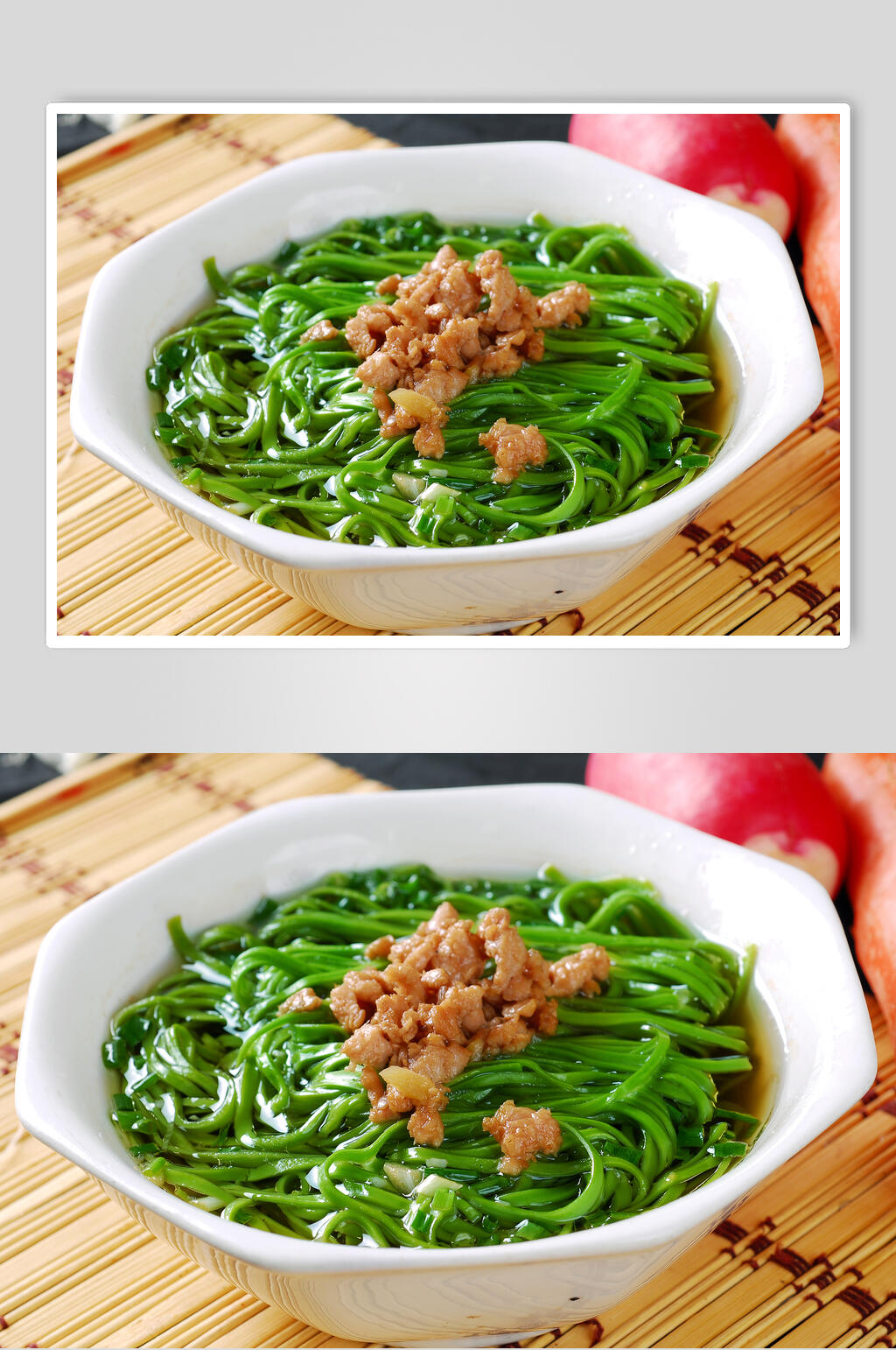 营养小吃手工担担面美食图片素材