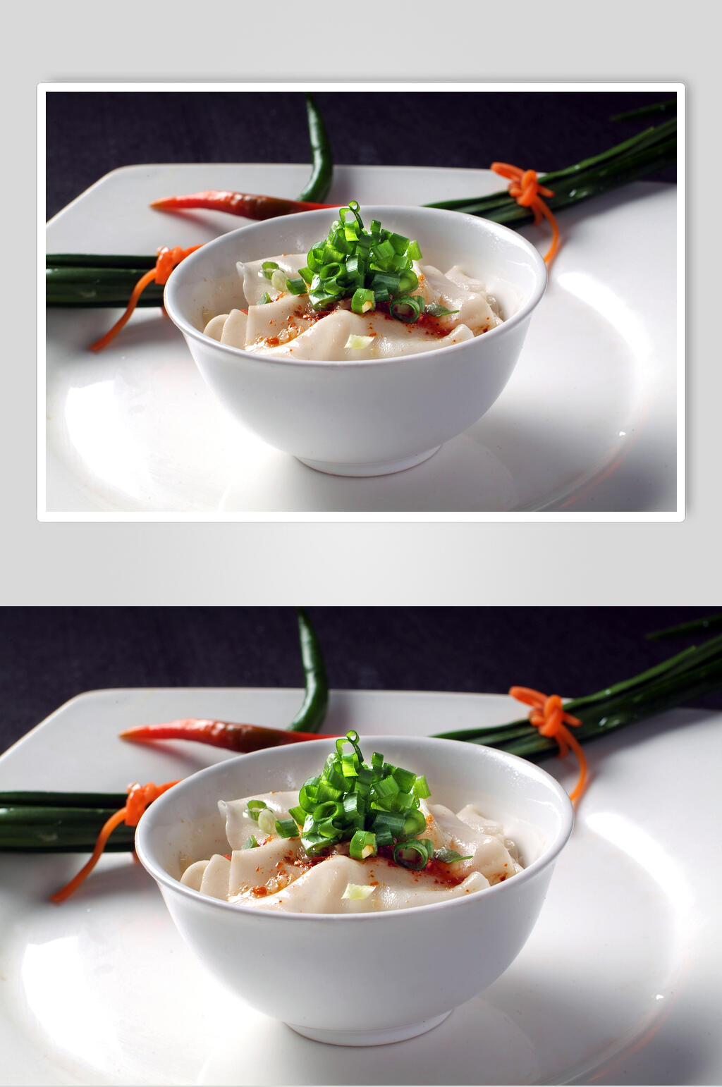 小吃油泼辣子面美食图片素材