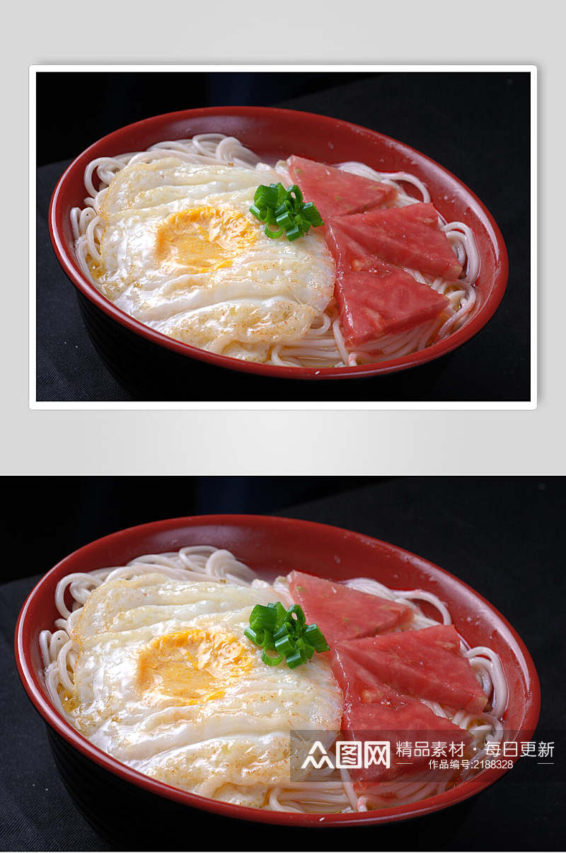 面条类煎蛋面美食摄影图片素材