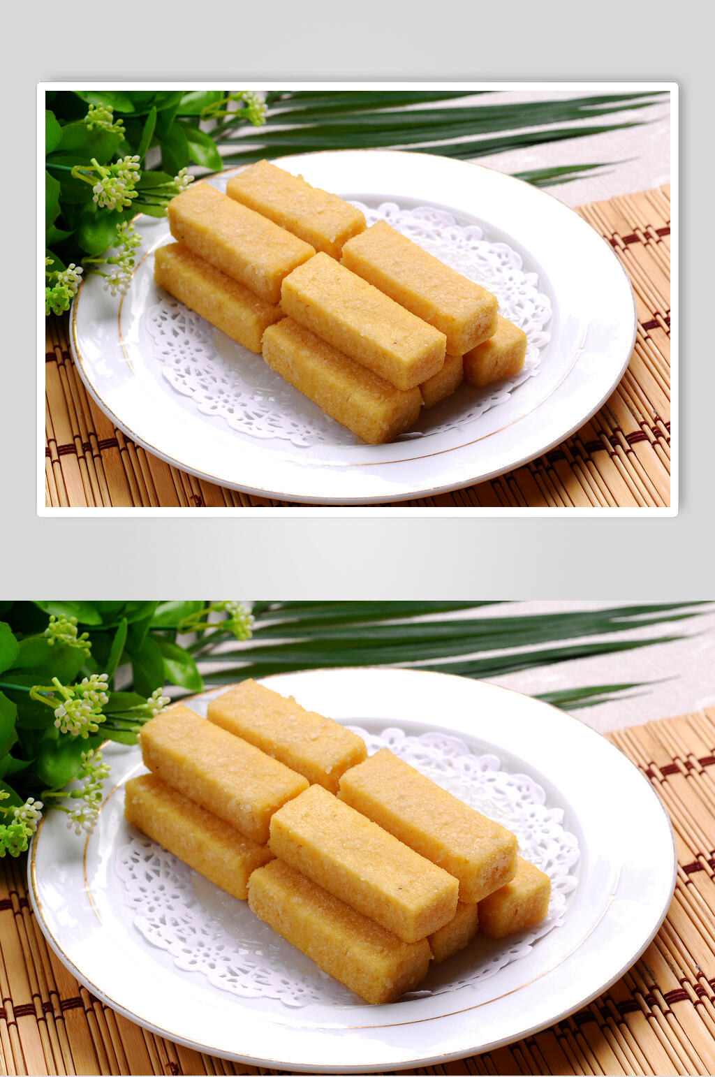 小吃黄金玉米条食品高清图片素材
