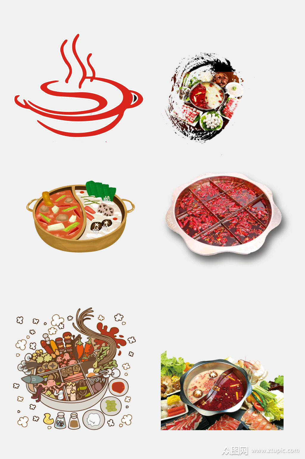 特色火锅免抠元素素材