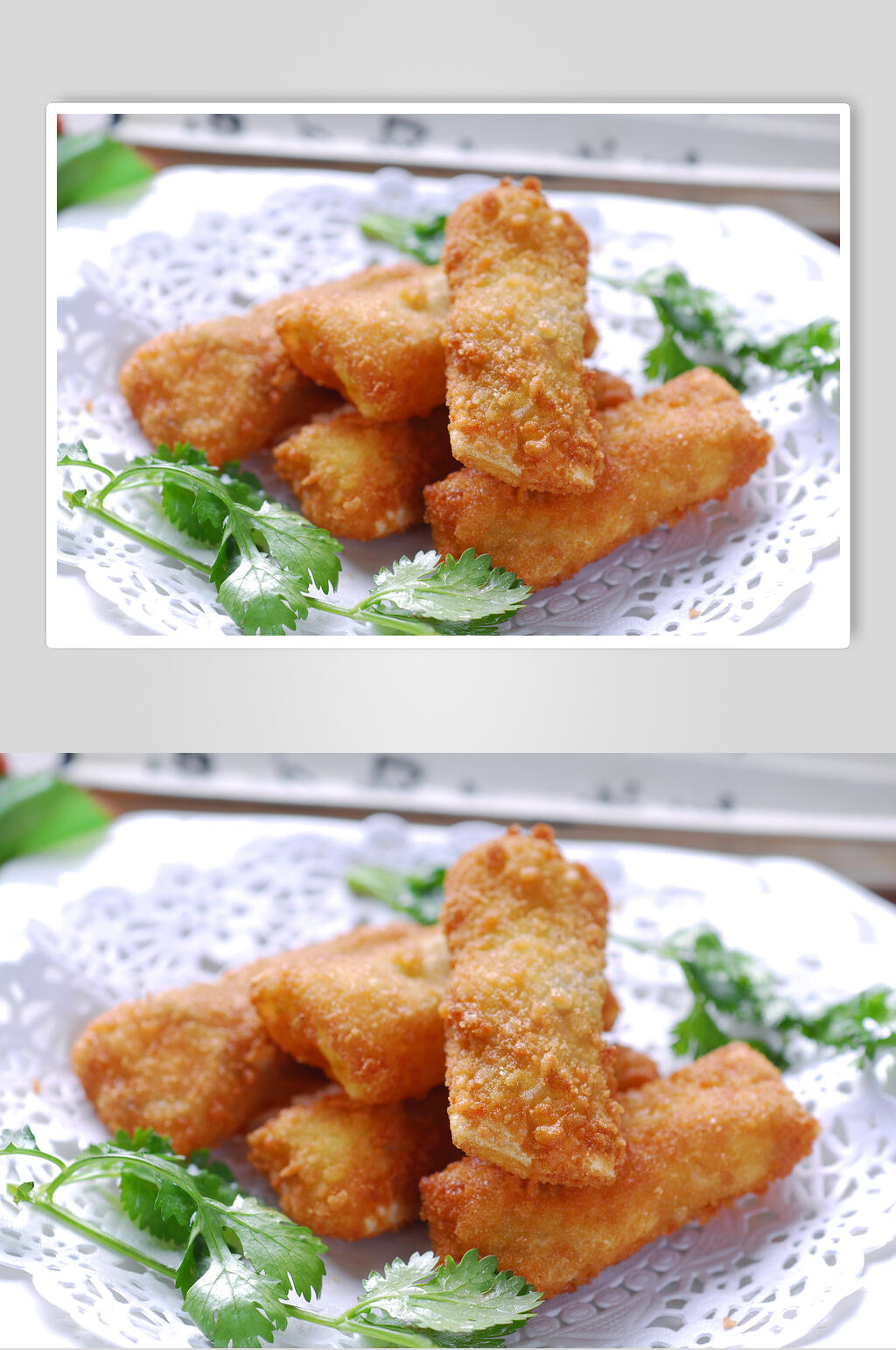 点心香芋蛋黄卷美食摄影图片素材