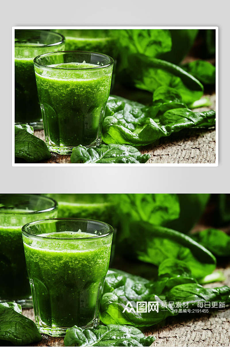 菠菜饮料冷饮食物摄影图片素材