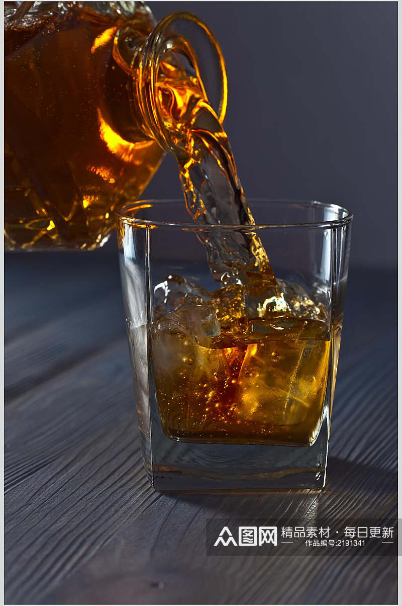 威士忌饮料冷饮食物高清图片素材